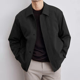 Spring-autumn men's jacket with lapels for administration